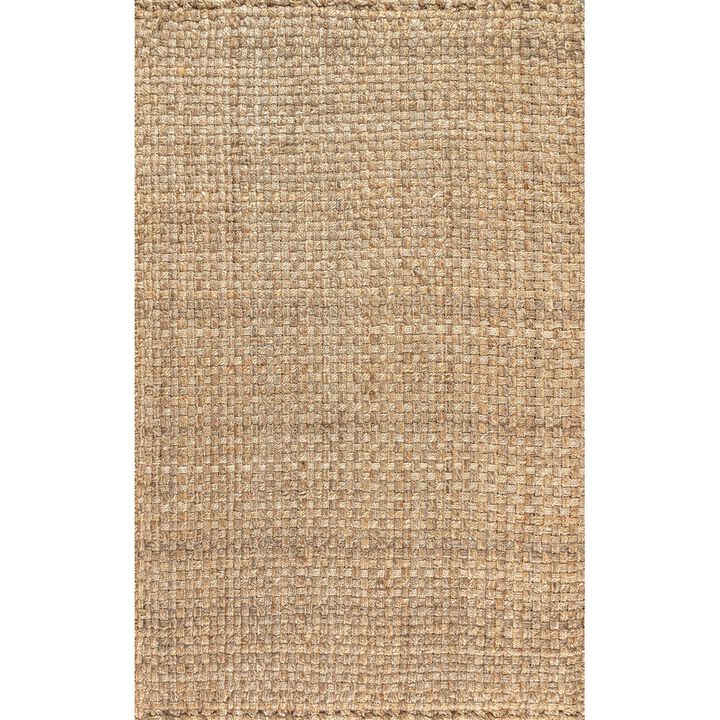 Estera Hand Woven Boucle Chunky Jute Area Rug