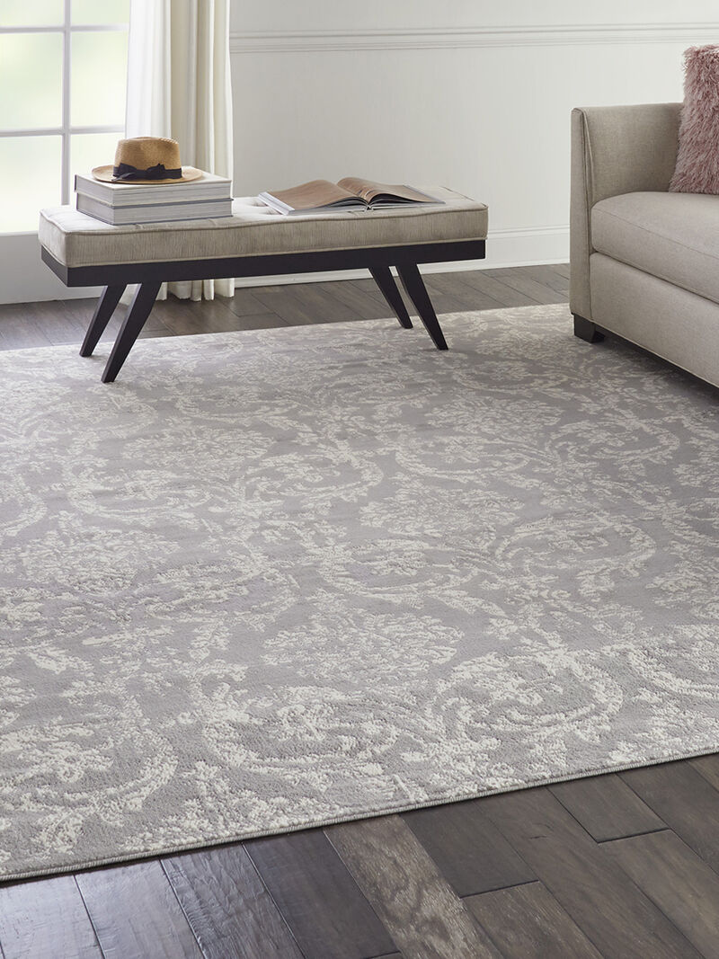 Jubilant JUB09 Gray 7'10" x 9'10" Rug