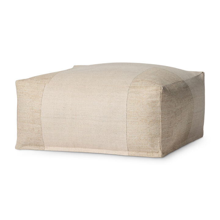 Pouf LPF0041 Ivory 36"x36"