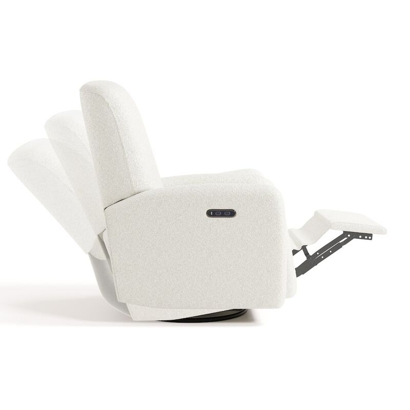 Bellwood Power Recliner Swivel Glider - Ivory Boucle image number 2