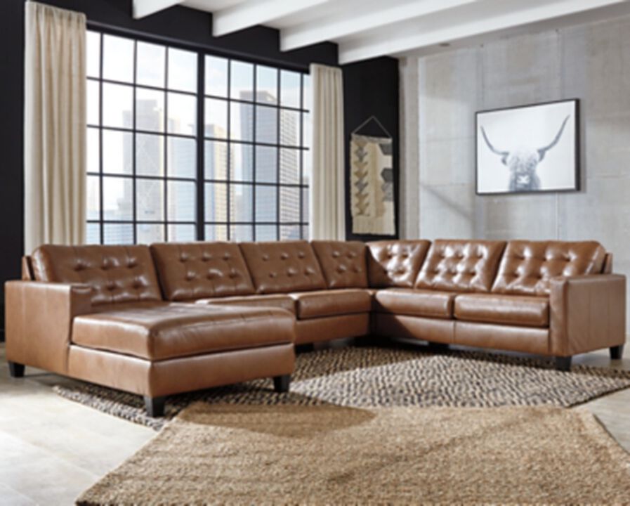 Baskove 4-Piece Sectional with Left Arm Facing Chaise