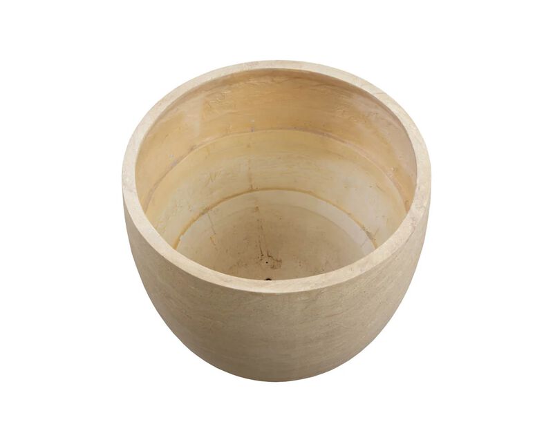 Aster Large Travertine Look Planter image number 2