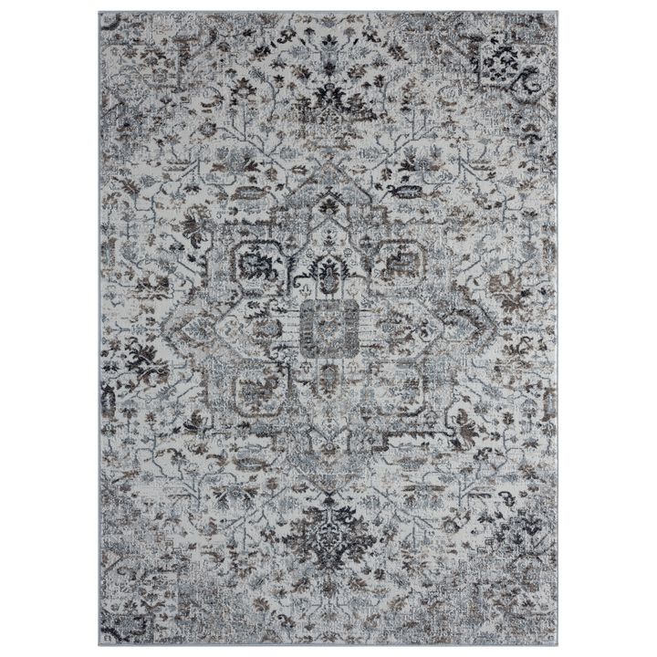 United Weavers Eternity Callisto Wheat Area Rug 5'3 x 7'2