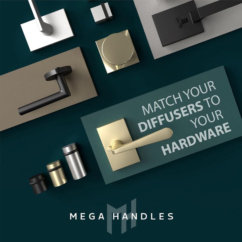 Mega Handles |Elegant Reed Diffuser | Decorative Air Refreshener (3Pack)