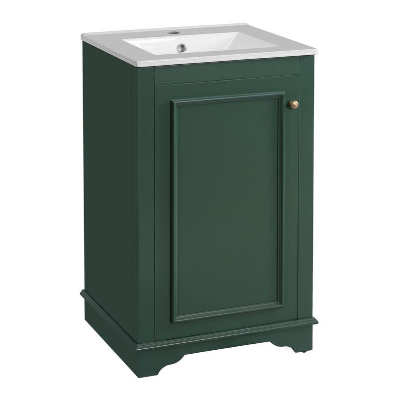 20" Bathroom Vanity with Ceramic Sink image number 0
