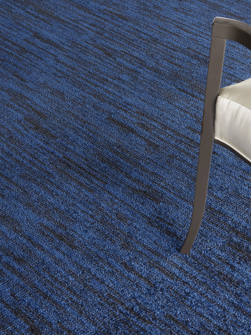 Nourison Essentials NRE01 Midnight Blue 7' x 10' Rug image number 8