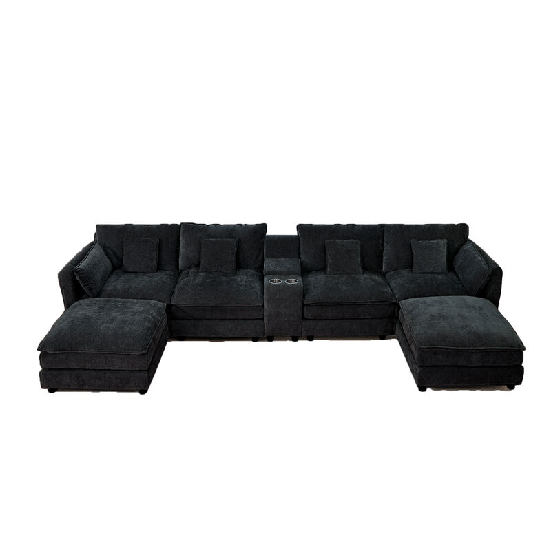 Merax Modern Minimalist Modular Sectional Sofa