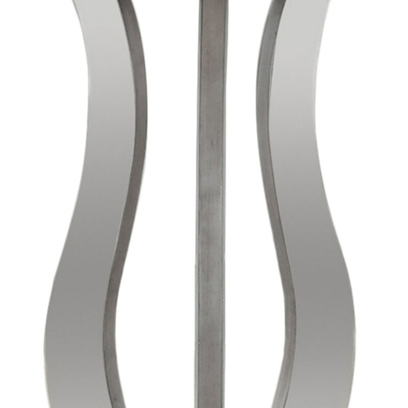 Scandinavian-Inspired Round End Table &ndash; Smooth Wood Finish with Stable Frame image number 2