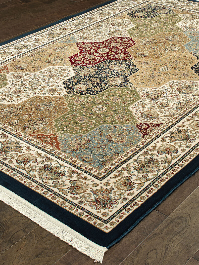 Masterpiece 5'3" x 7'6" Navy Rug image number 1
