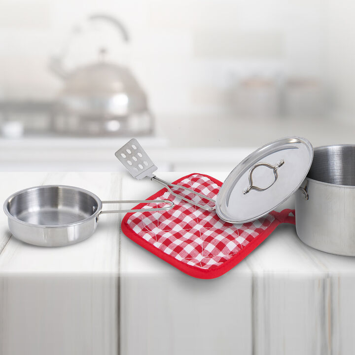 11-Piece Little Chef Frankfurt Stainless Steel Cooking Set