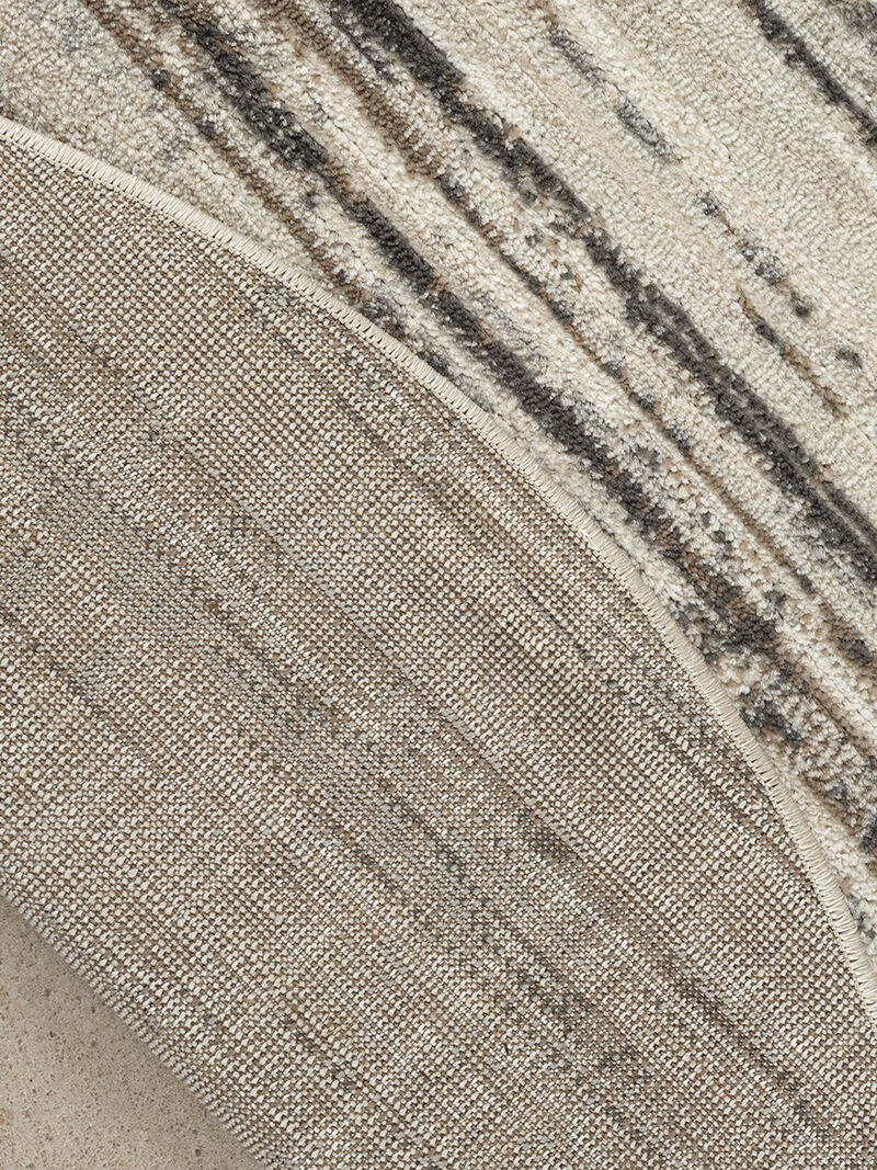 Serenity Home SRH03 Ivory/Beige 8' x Round Rug image number 1