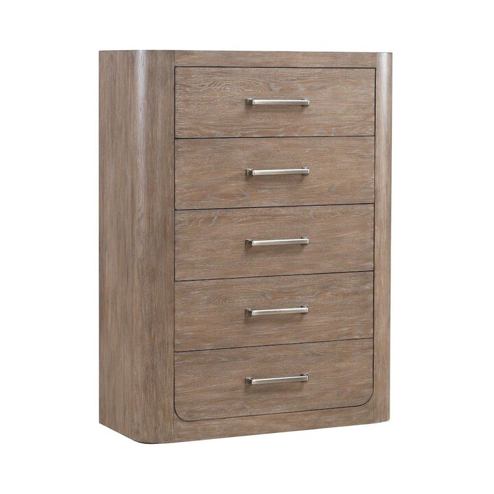 Liberty Furniture South Bend 5 Drawer Bedroom Chest Contemporary - Burnished Clay