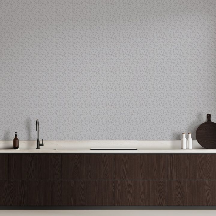 Off The Wall Tit Willow Silver Grey Wallpaper LB25158