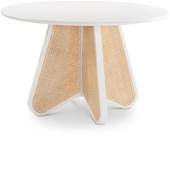Meridian Furniture Butterfly White Dining Table
