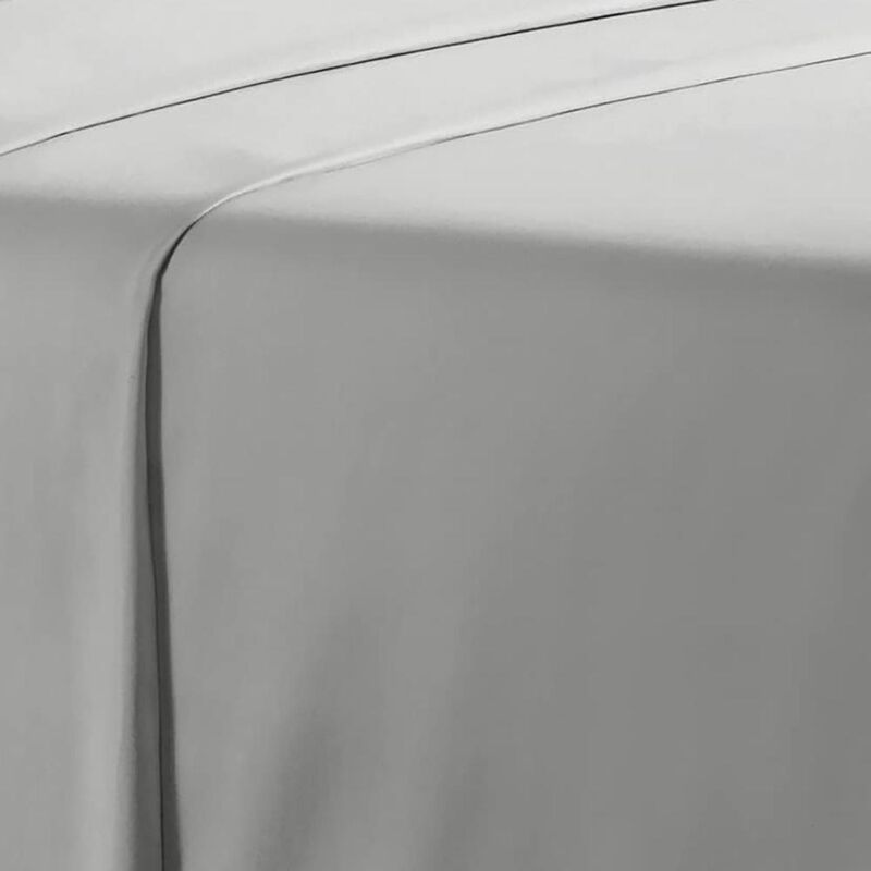 RT Designers Collection Modern Living 100% Pima Cotton Ultra Soft Sheet Set King Silver