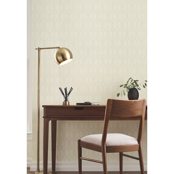 Craftsman Light Beige Wallpaper