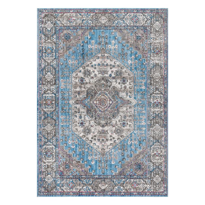 Kesan Vintage Medallion Area Rug