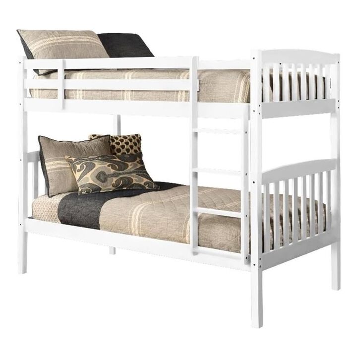 KODIAK Claire Twin over Twin Wood Bunk Bed-Mattresses Not Included