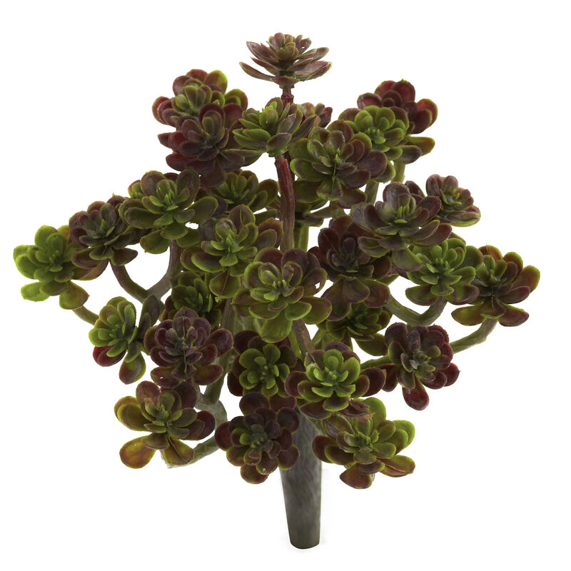 Hivvago 7" Sedum Succulent Artificial Plant (Set of 8)