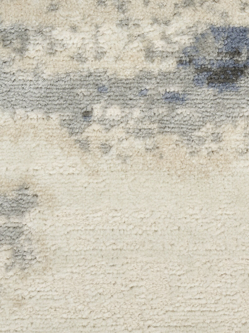 Serenity Home SRH12 Turquoise/Multicolor 3'11" x 5'11" Rug