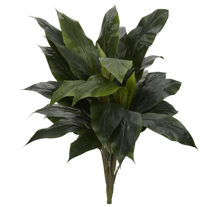 Nearly Natural 32-in Green Cordyline Artificial Plant (Set of 3)