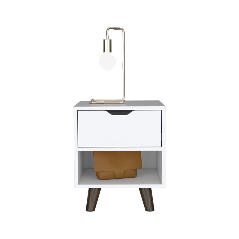 Streamdale Nightstand Carleen, Bedroom, White