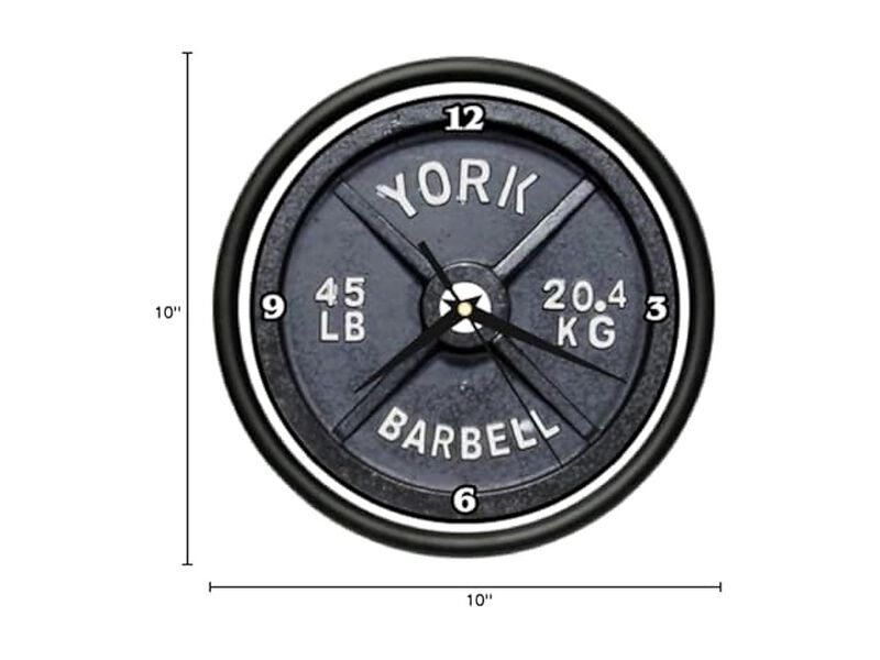 Weightlifter Gym Trainer Weight Lifter Wall Clock Home Decor image number 1