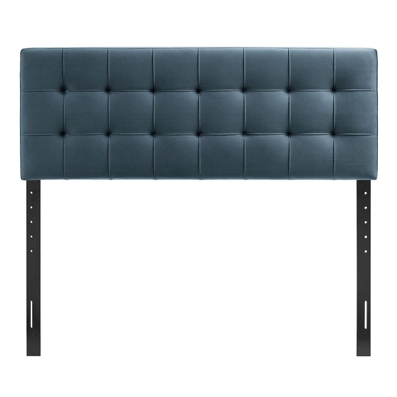 Lily Stain-Resistant Performance Velvet Full Size Headboard image number 3