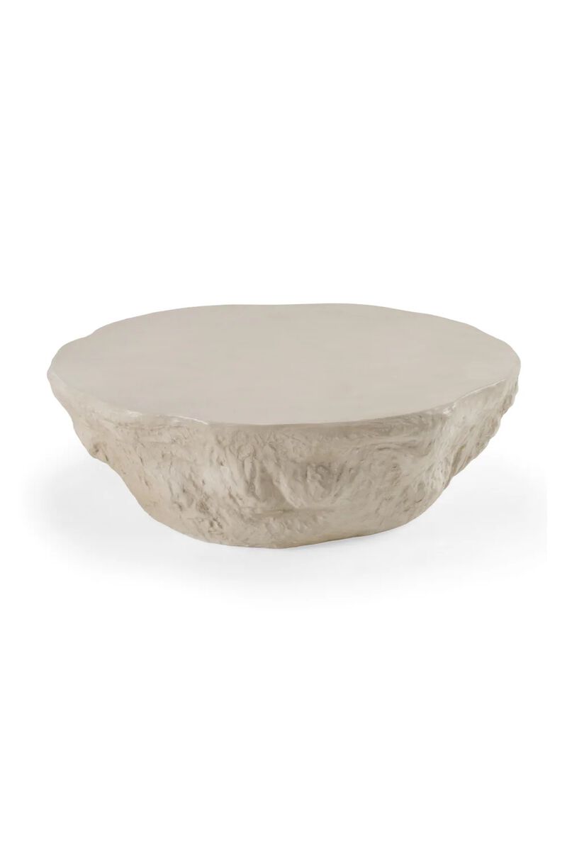 Beige Concrete Coffee Table | OROA Modern Tyrel image number 2