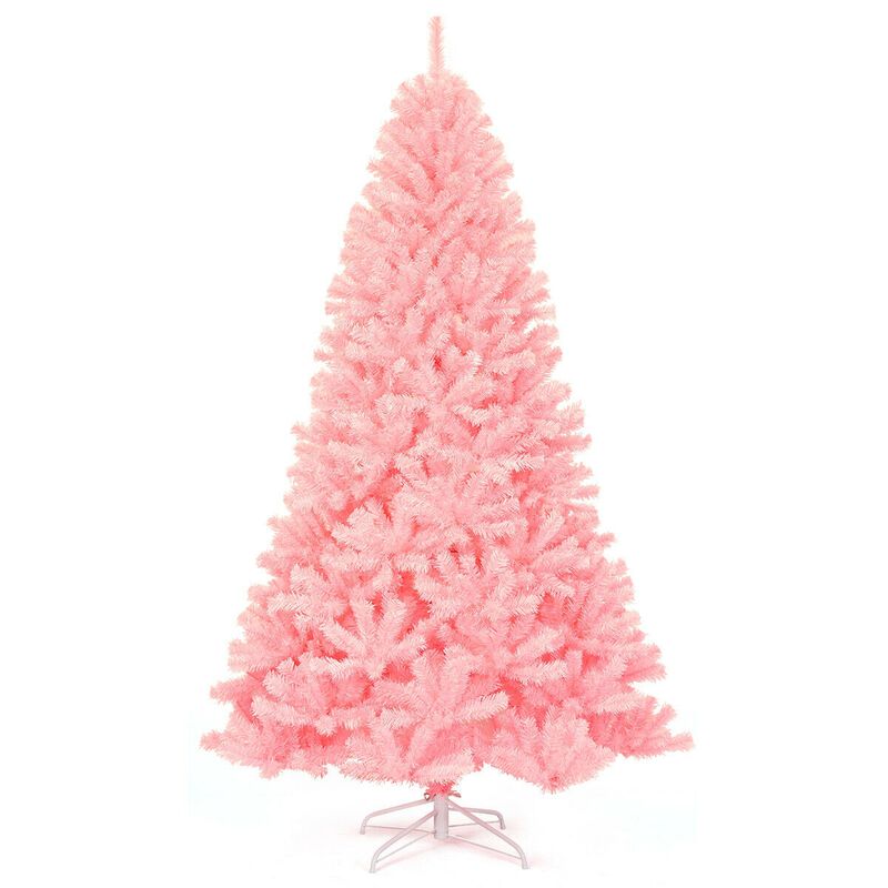 Hinged Artificial Christmas Tree Full Fir Tree for Lush Holiday Decor and Easy Setup