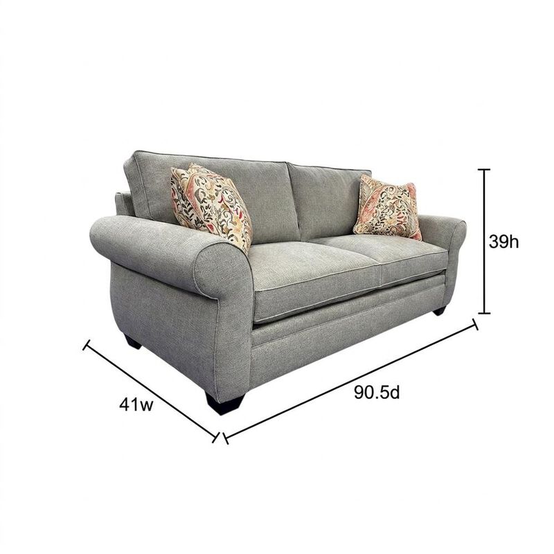 Fabric-Upholstered Sofa with for Living Room image number 4