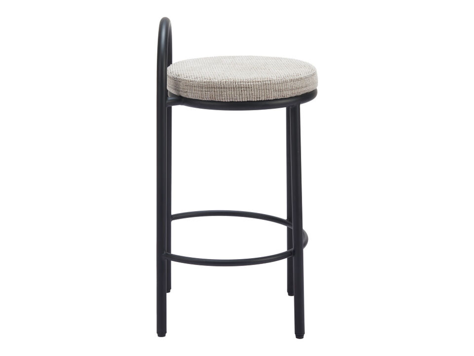 Sisal Counter Stool (Set of 2) Beige Tweed