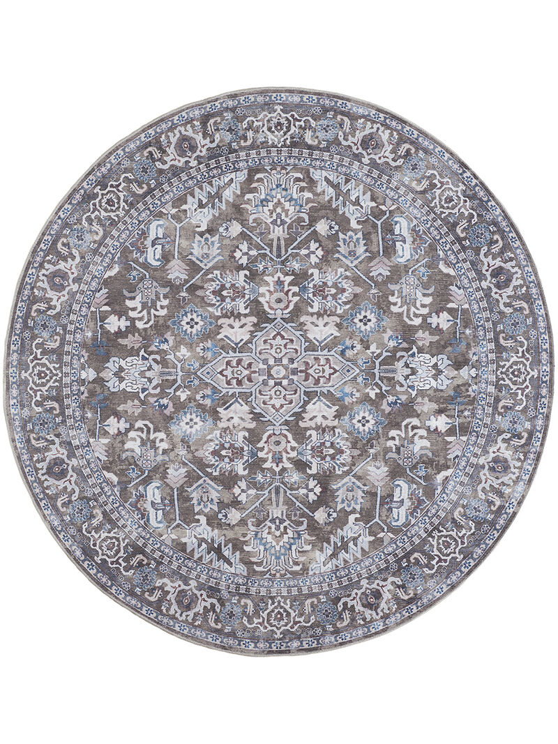 Machine Washable Series 1 SR104 Olive 7'10" x 9'10" Rug