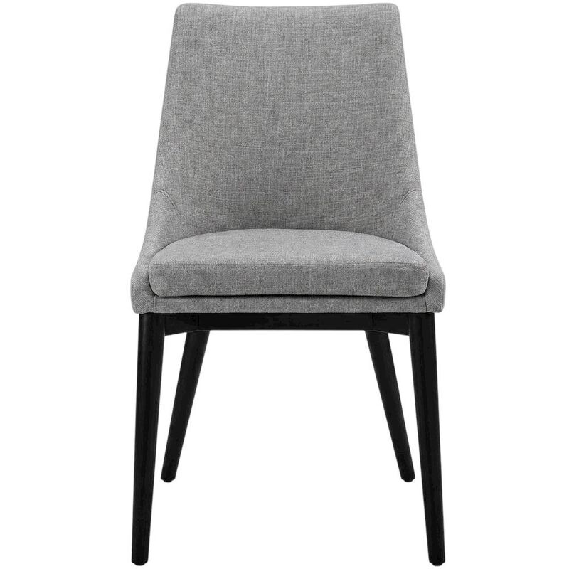 Fabric-Upholstered Dining Chair with Cushioned Seat image number 0