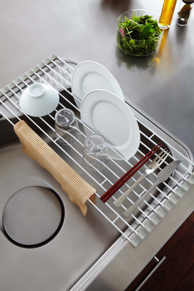 Over-the-Sink Dish Drainer