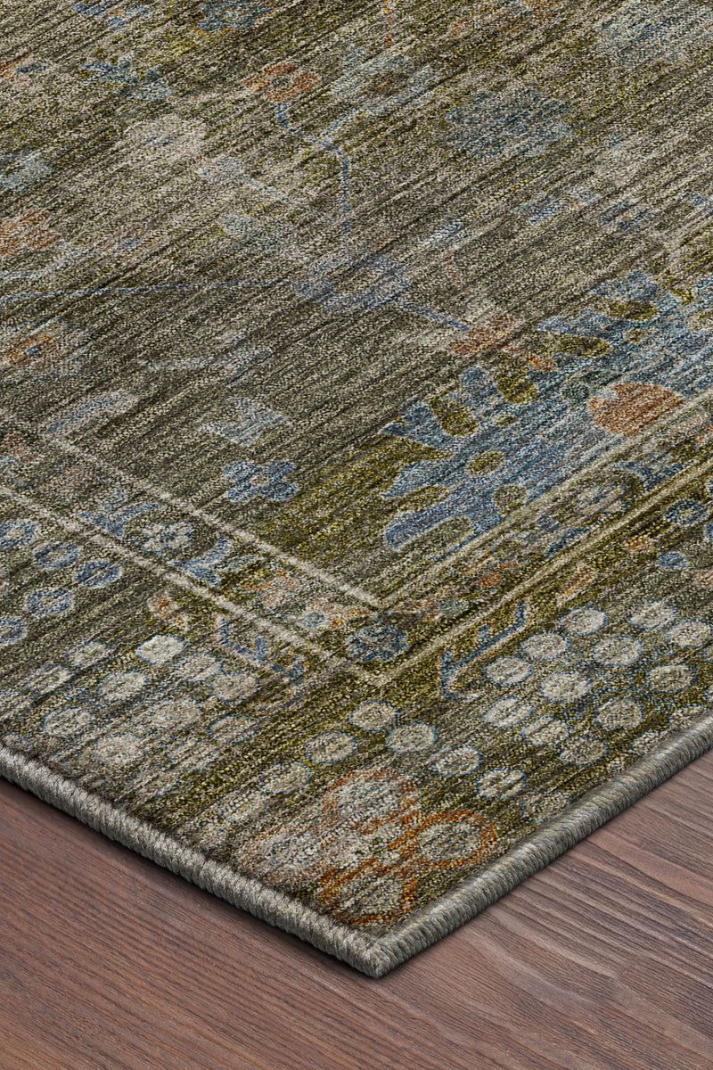 Aristo AR2 Olive 9' x 12' Rug image number 6