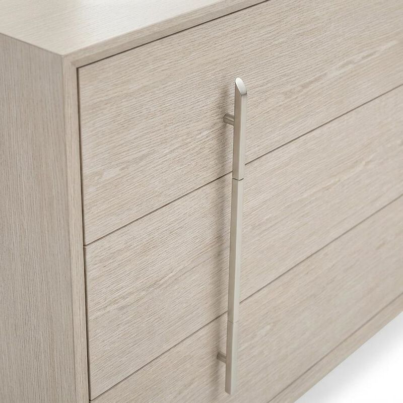 Michael Amini Lotus Bay Large Dresser with Mirror - Sand image number 6