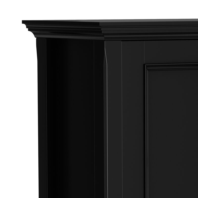 Simpli Home Amherst Low Storage Cabinet image number 7