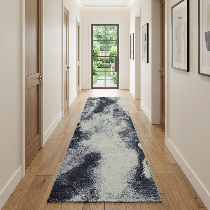 HomeRoots Abstract Runner Rug