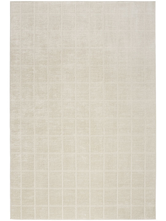 Serenity Home SRH05 Ivory/Cream 6' x 9' Rug