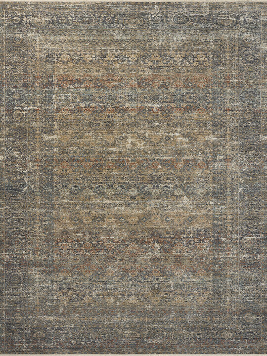 Heritage HER-11 Midnight / Multi 10''0" x 14''0" Rug by Patent Pending