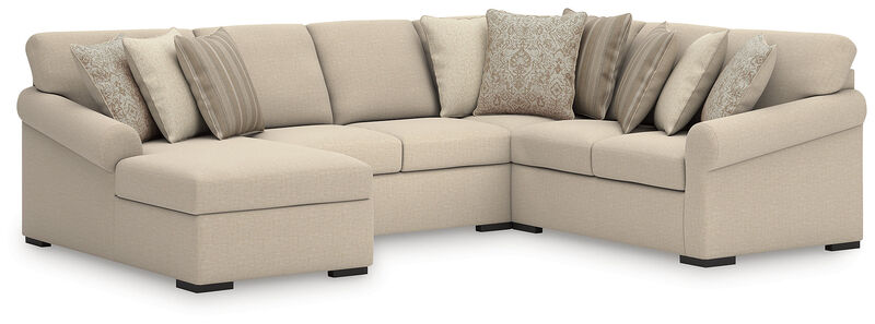 LadyMae 4-Piece Sectional with Chaise image number 0