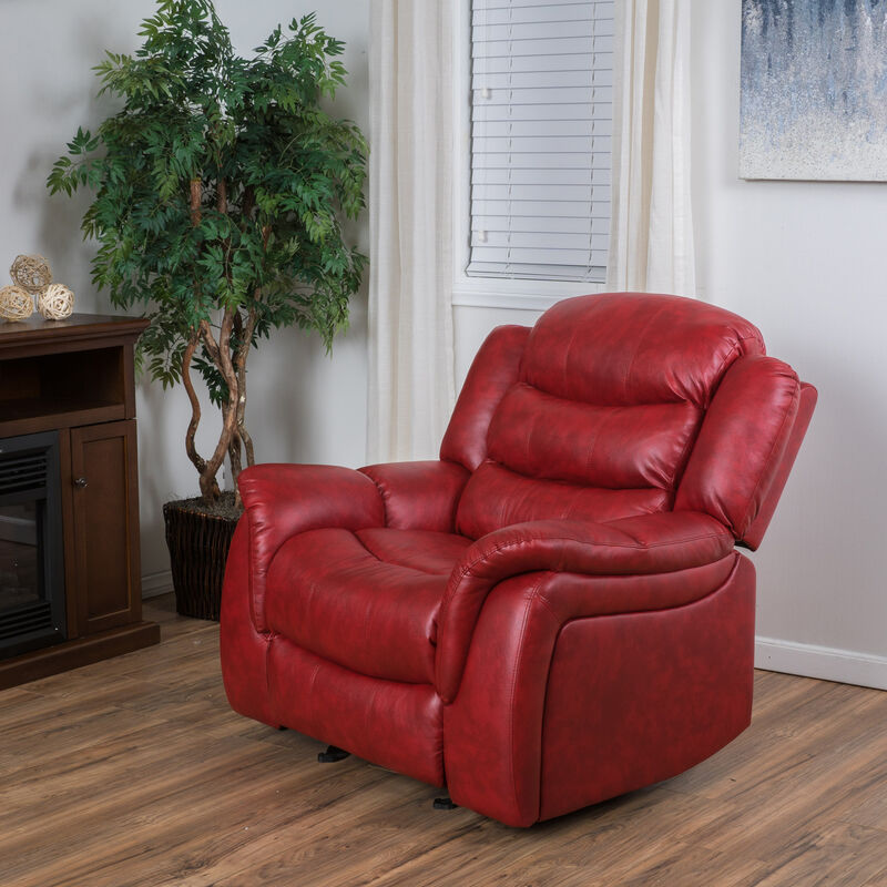 Merax Classic Oversized Glider Recliner
