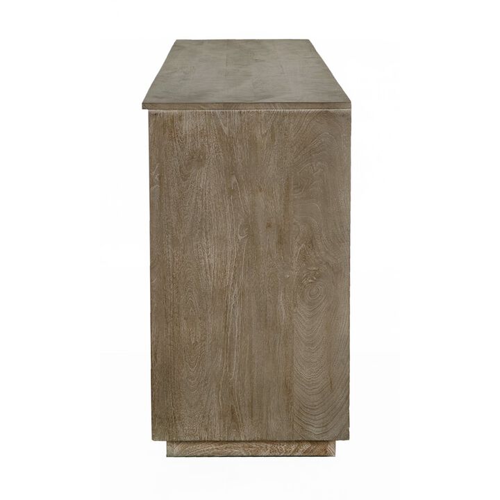 Alex Hamilton Archie Solid Wood Sideboard in North Creek Brown