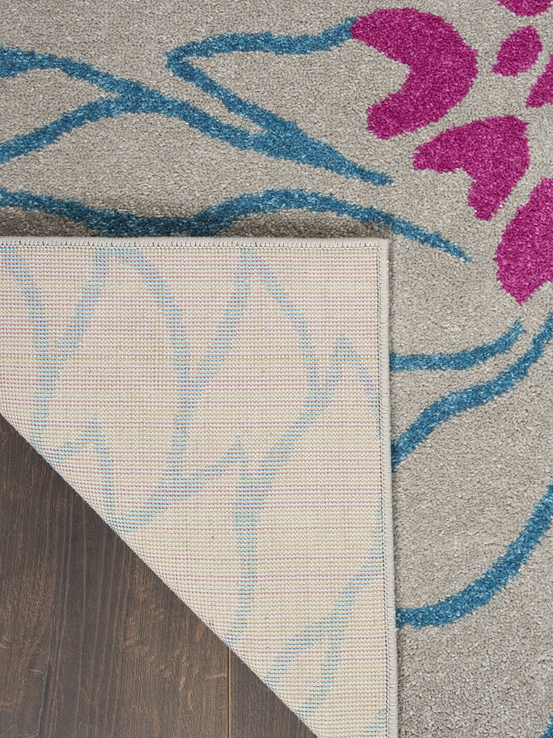 Passion PSN17 Gray 2'2" x 10' Rug image number 1