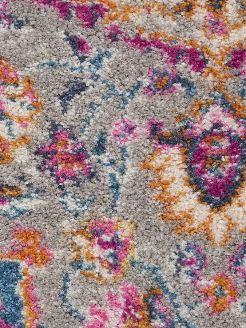 Passion PSN22 Gray/Multicolor 2'2" x 10' Rug