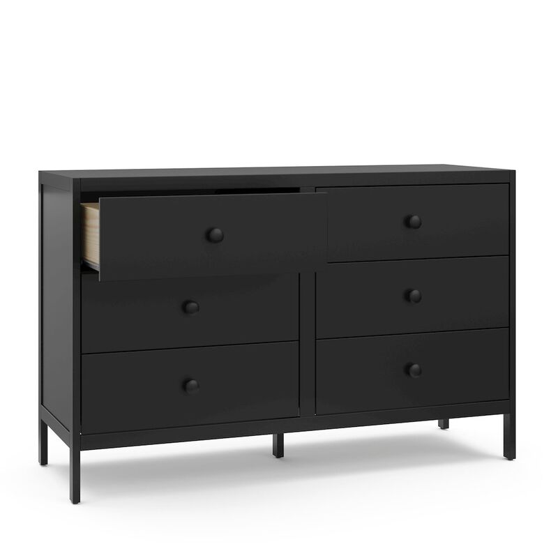 Graco Universal 6 Drawer Dresser - Black