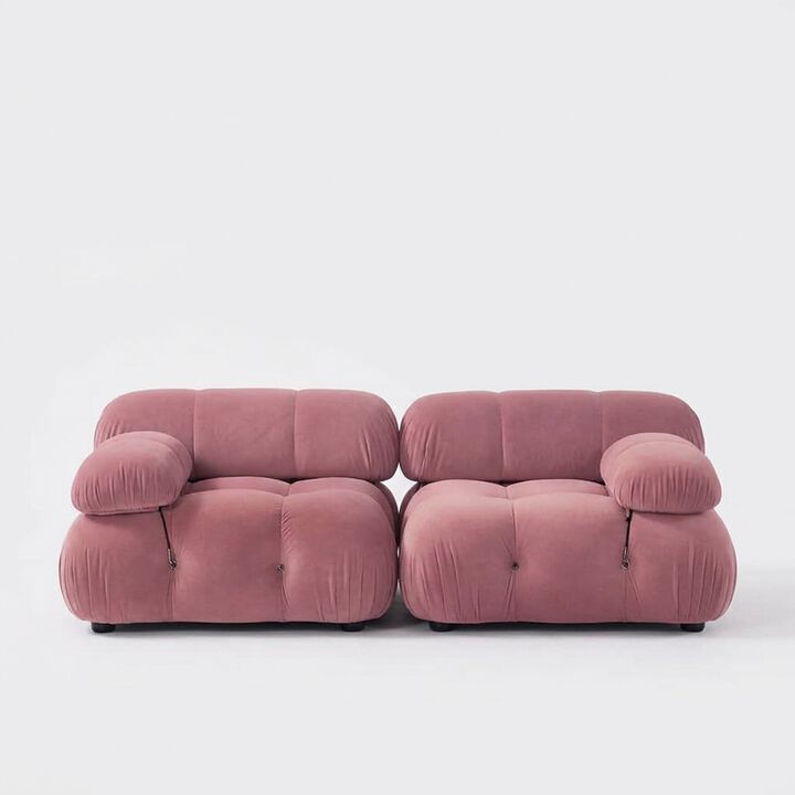 Leeven Upholstered 76'' Loveseat