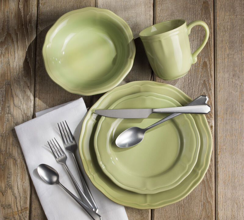 Siena 16 Piece Stoneware Dinnerware Set, Service for 4