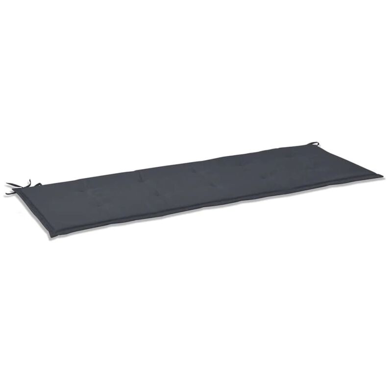 vidaXL Garden Bench Cushion Anthracite 59"x19.7"x1.18"